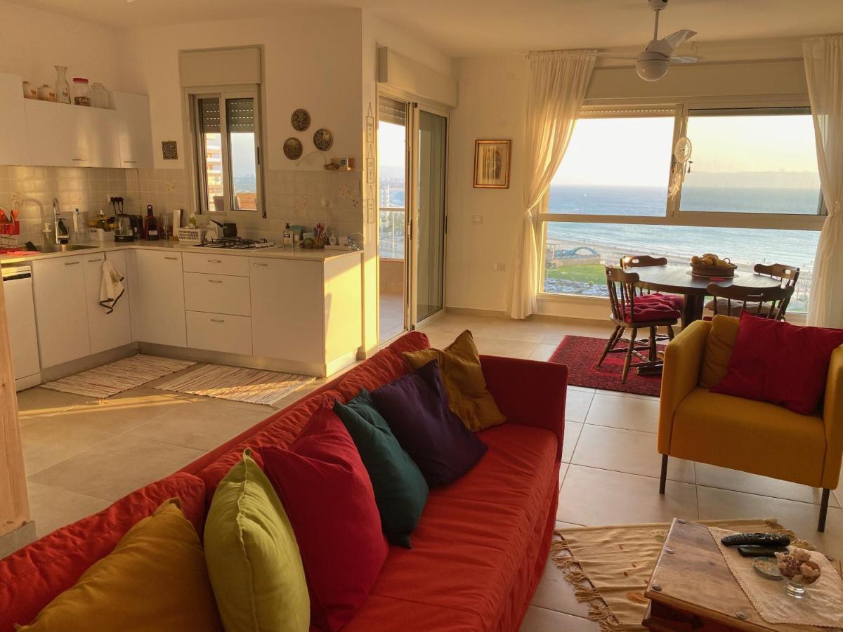 Acre Sea View 11Th Floor Apartment Exterior foto